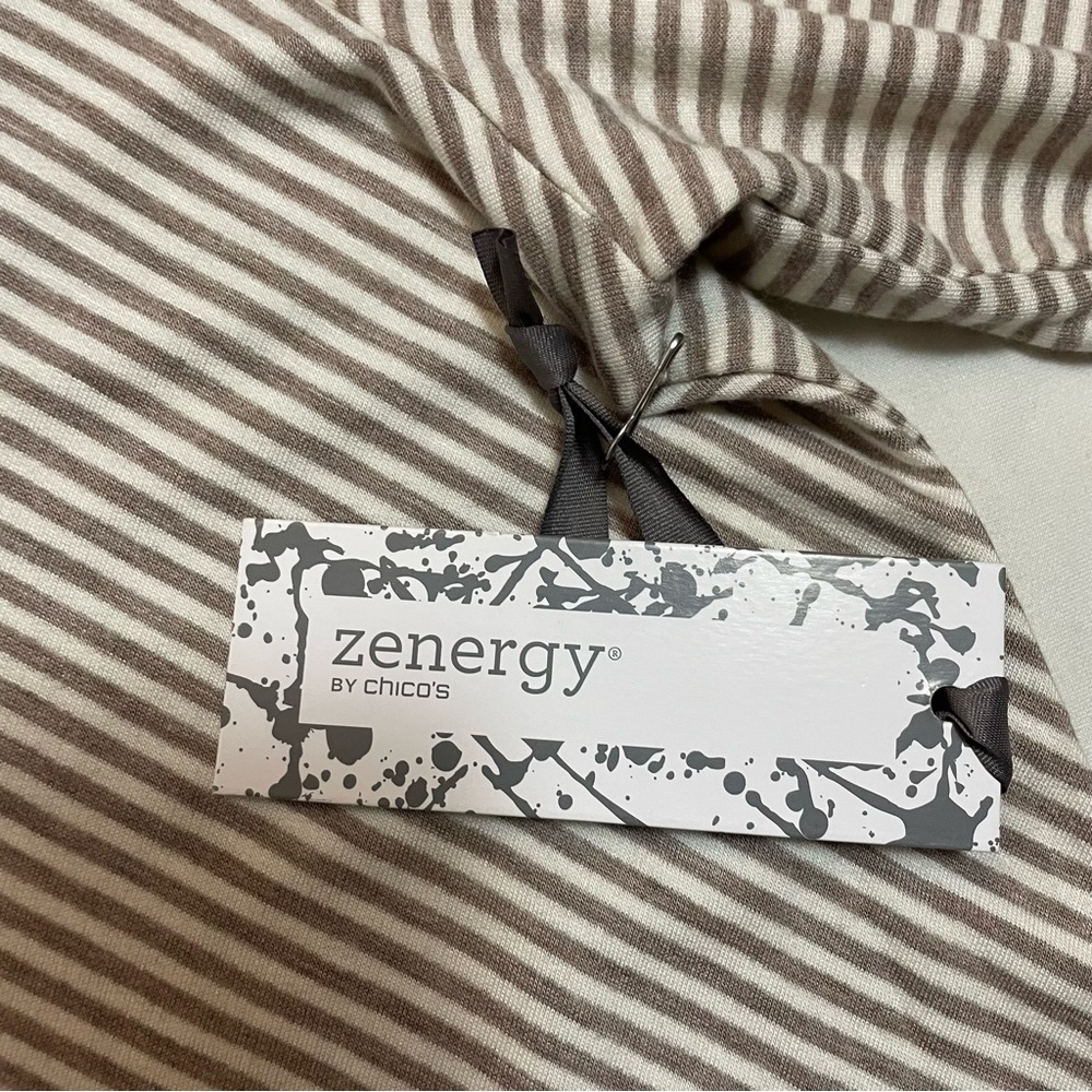 NWT New Chico's Zenergy Asymmetrical Tunic Size 3 US XL - Picture 7 of 10